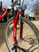 USED - Schwinn Cimarron 21" Red/Grey Shimano Tourney Build